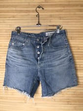 AG ADRIANO GOLDSCHMIED The Alex Vintage Boyfriend Jeans Shorts Size 24