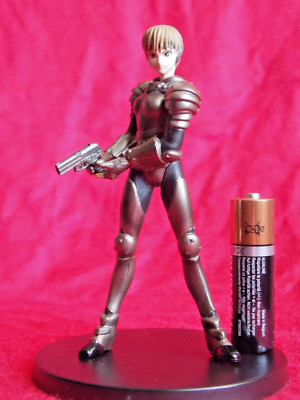 Appleseed Deunan MINI Figur 4'' 10cm ANIME YAMATO GHOST IN THE SHELL   UK