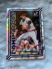 Nolan Ryan 2023 Panini Donruss Dominators SILVER parallel SP Insert Card /349
