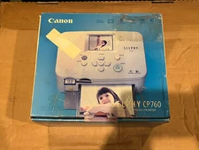 Canon CP760 Selphy Compact Digital photo Thermal Printer *New/open box*