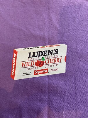 SUPREME LUDEN'S WILD CHERRY T-SHIRT | eBay