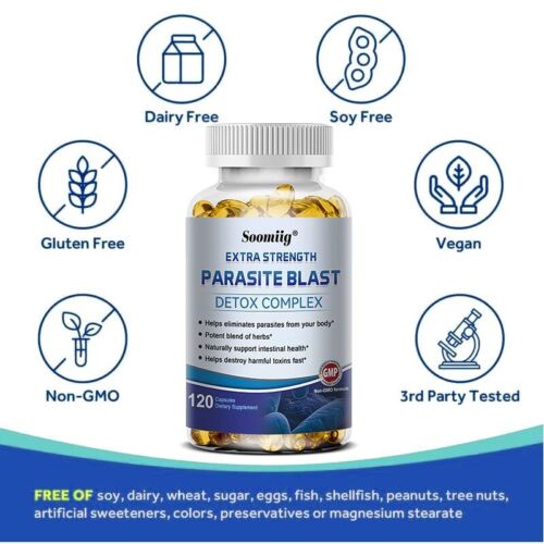 Parasite removal capsules-Supports Full Body Cleanse& Detox,strong immune system - Picture 11 of 15