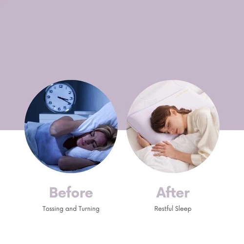 Cooling Scented Memory Foam Pillow Hypoallergenic Breathable Ergonomic Support - Picture 16 of 22