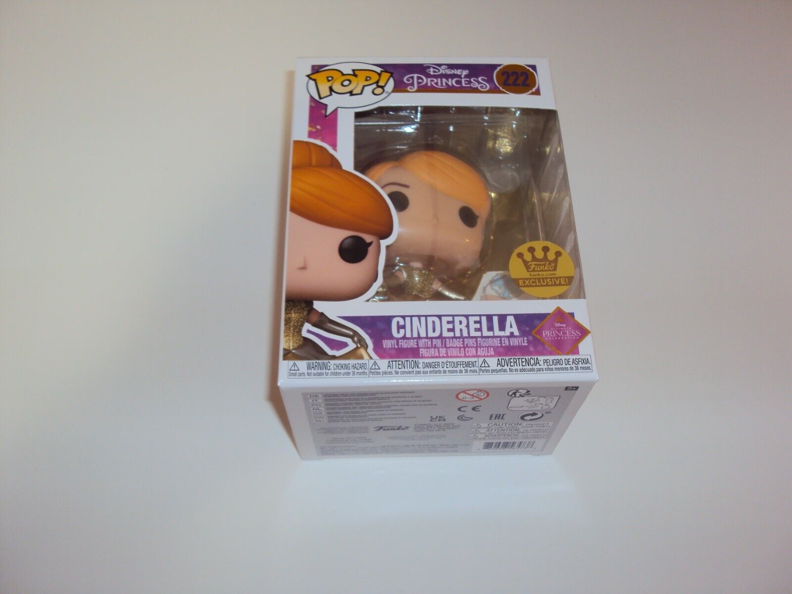 Funko Pop Disney Princess 222 Cinderella Special Edition Pin - Game Games -  Loja de Games Online