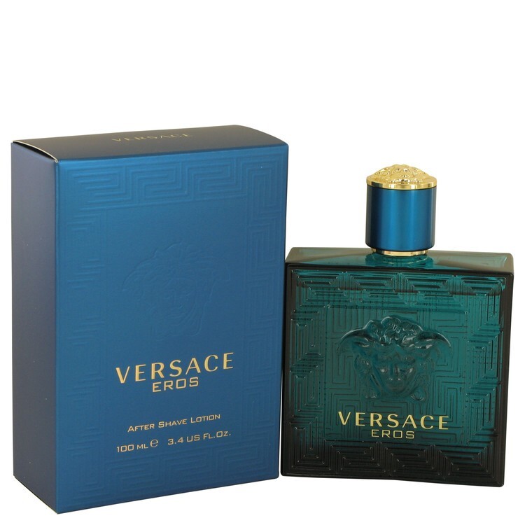 Versace Eros Cologne By VERSACE FOR MEN 3.4 oz After Shave Lotion