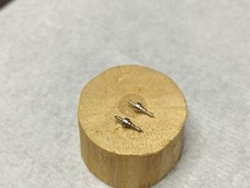 LOT X 2 - 1902 - 18S Pocket Watch Balance Staff 18 SIZE - NOS B12