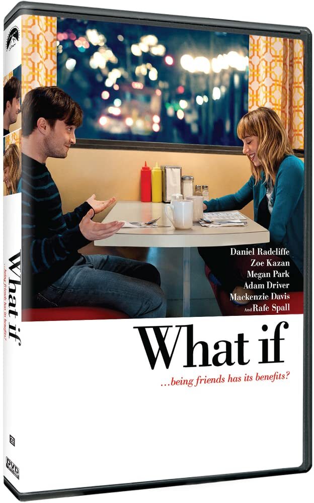What If? 2013 (DVD) Daniel Radcliffe Zoe Kazan Adam Driver