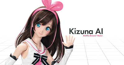 Kizuna AI Dollfie Dream ボークス DDS キズナアイ Volks Dollfie Dream Sister Kizuna AI DDS キズナアイ set new | eBay