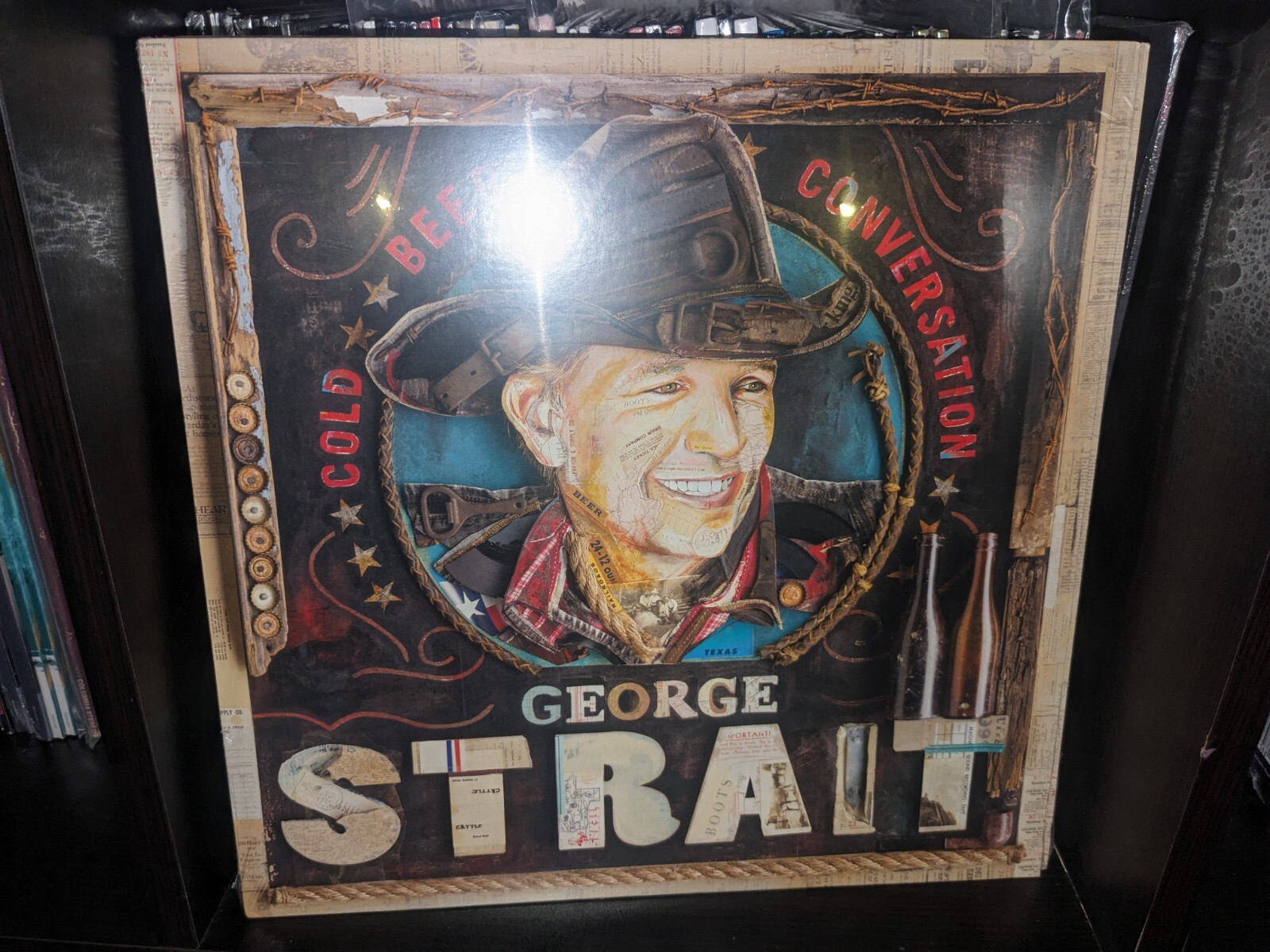 Джордж Стрейт - БЕСЕДА ЗА ХОЛОДНЫМ ПИВОМ - Виниловая ПЛАСТИНКА - НОВАЯ И ЗАПЕЧАТАННАЯ!!