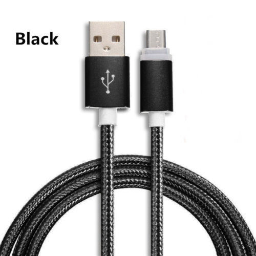 Micro USB Cable Charging Charger Long Cord 1M Braided for Android Samsung Galaxy - Picture 2 of 2