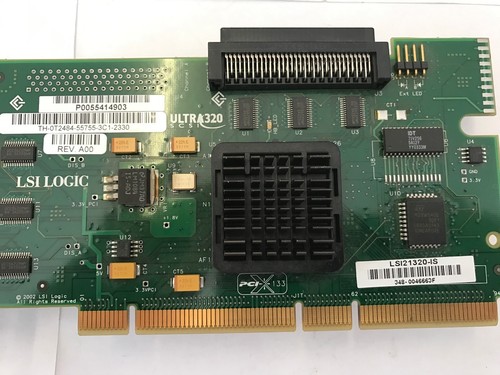 0T2484, LSI21320-IS - DELL DUAL CHANNEL ULTRA 320 64-BIT SCSI CONTROLLER CARD. - Picture 3 of 3