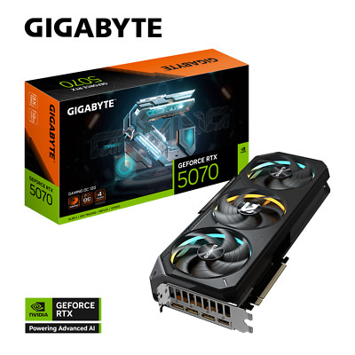 Nvidia GeForce RTX 5070 - GIGABYTE Gaming OC - 12GB GDDR7 Grafikkarte