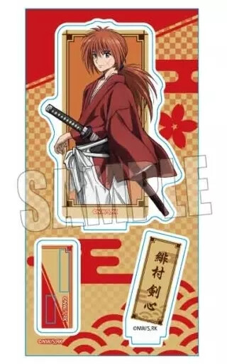 Acrylic Stand Panel Kenshin Himura Figure Rurouni -Meiji Swordsman Romantic Stor