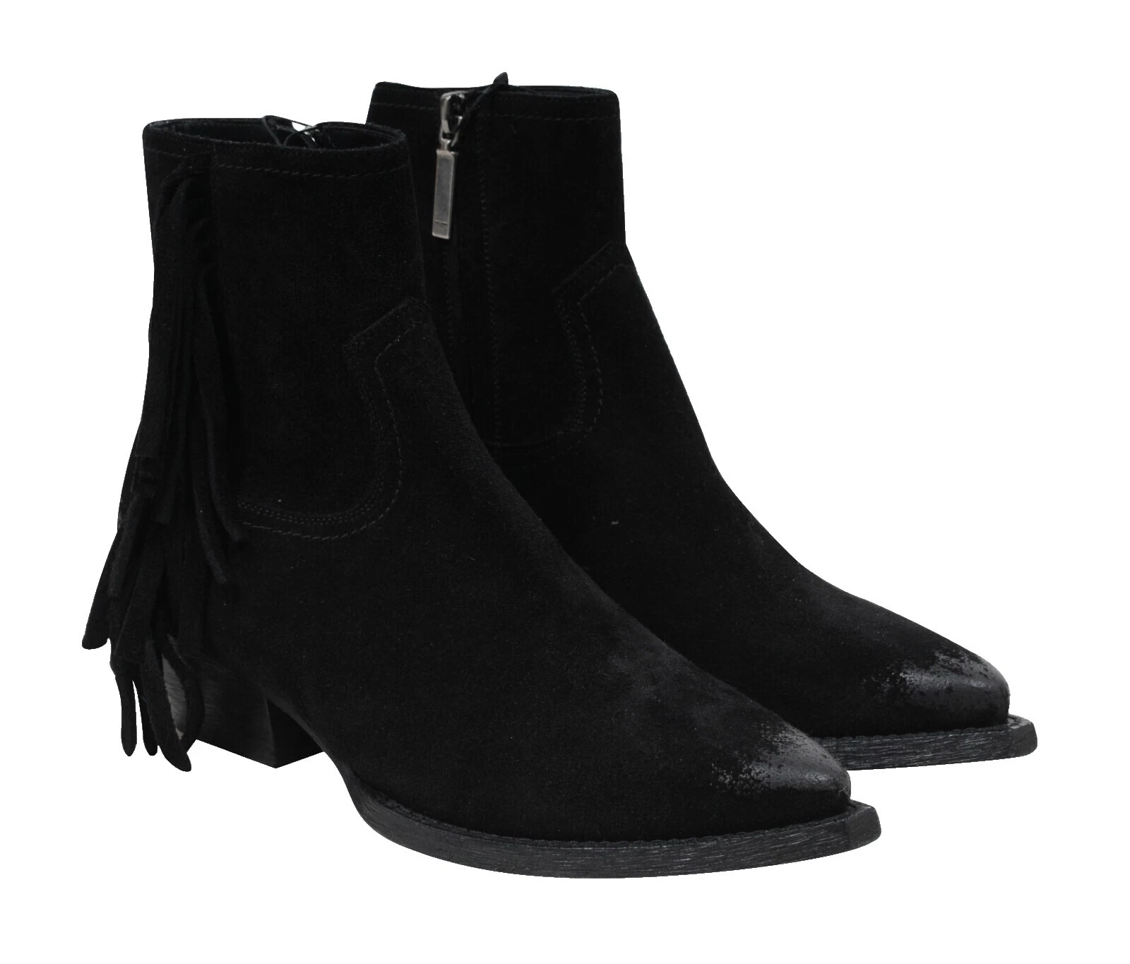 Yves para mujer Botas de ante Saint Laurent