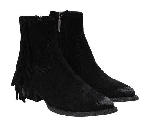 Saint Laurent Short Boots/37/Beg/Suede/498372 | eBay