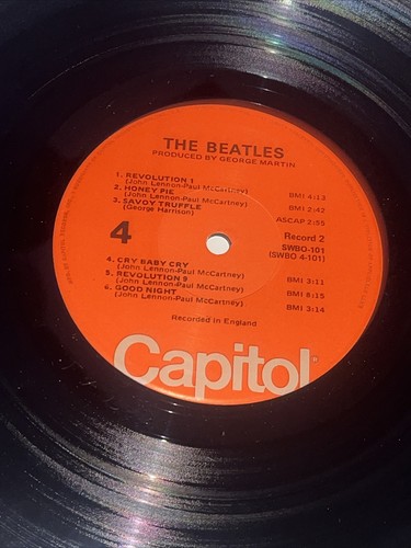 The Beatles:White Album Capitol 1968 Apple Records SWBO-101 Jacksonville Press - Picture 24 of 24