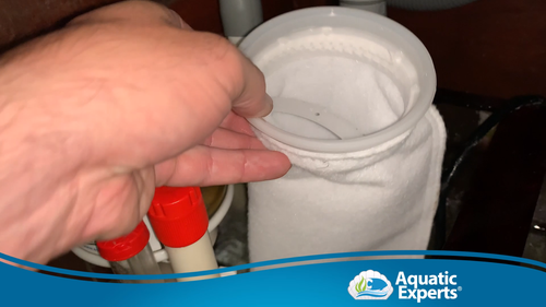Aquatic Experts 7 Zoll Ring 200 Mikron Filzfiltersocken - kurz für Aquarien - Video 1 von 1