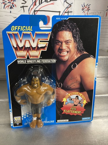 WWF HEADSHRINKERS FATU HASRBO SERIES 10 WRESTLING ...