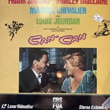 CAN-CAN - Frank Sinatra - LASERDISC - NEW/Sealed Classic film 