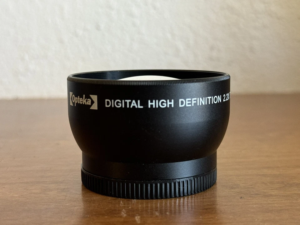 Opteka 2.2x High Definition Telephoto Lens w manual & pouch for 52mm diameter - Image 2 of 4