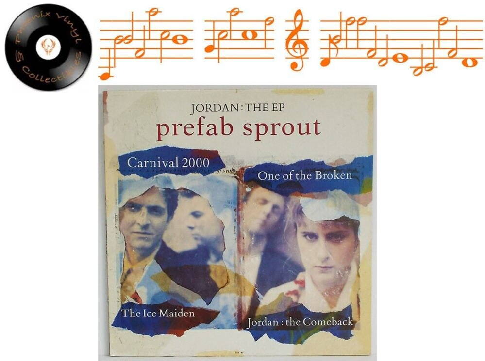 Prefab Sprout Jordan: The EP 12” Single A1 AA1 Pressing - Near Mint