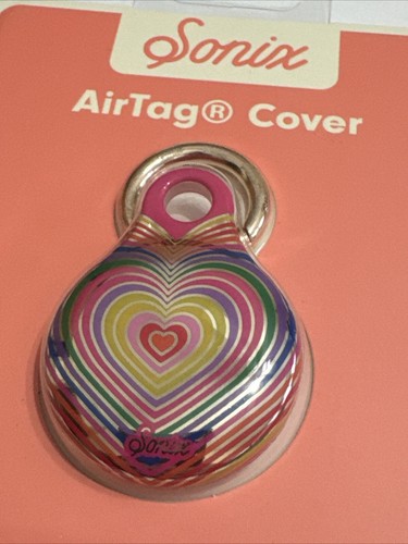 NUEVA Funda Sonix AirTag - Diseño Corazón Arco Iris - Imagen 3 de 6
