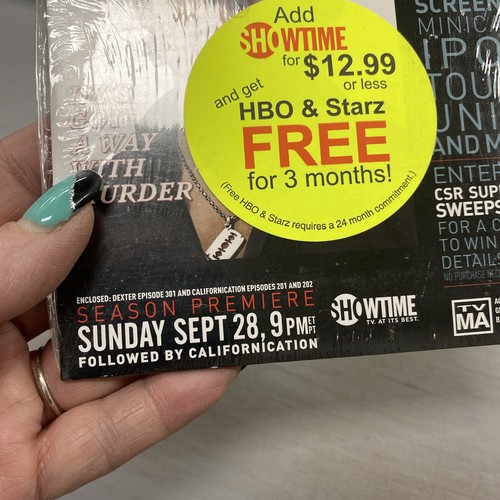 Dexter Californication Sealed Promotional Disc - Picture 6 of 9