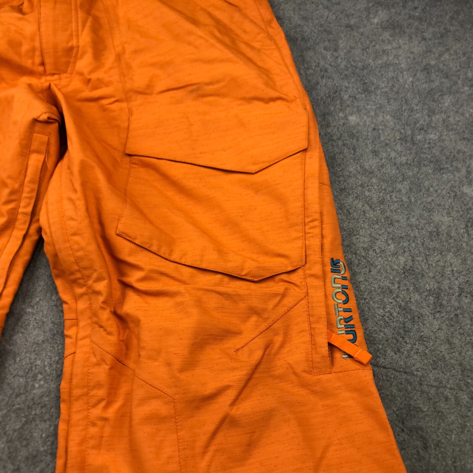 Burton SnowBoard Ski Pants Mens Large Orange Waterproof Insulated Dry Ride * eBay