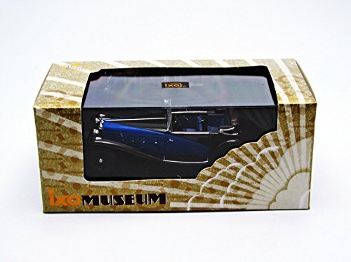 Ixo 1/43 Scale - MUS046 - Delage D8SS Fernandez Darrin 1932 - Blue / Black - Picture 8 of 12