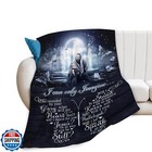 Jesus Christ Throw Blanket Christian Religious Gifts for Women Men Adults Sof