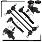 For 2012 13 14 15 16-2017 Toyota Camry 6Pcs Front Outer Tie Rod End Ball Joints