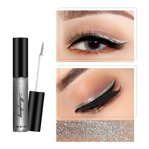Liquid Glitter Eyeshadow Metallic Glitter Shimmer Waterproof Long Lasting Makeup - Picture 4 of 18