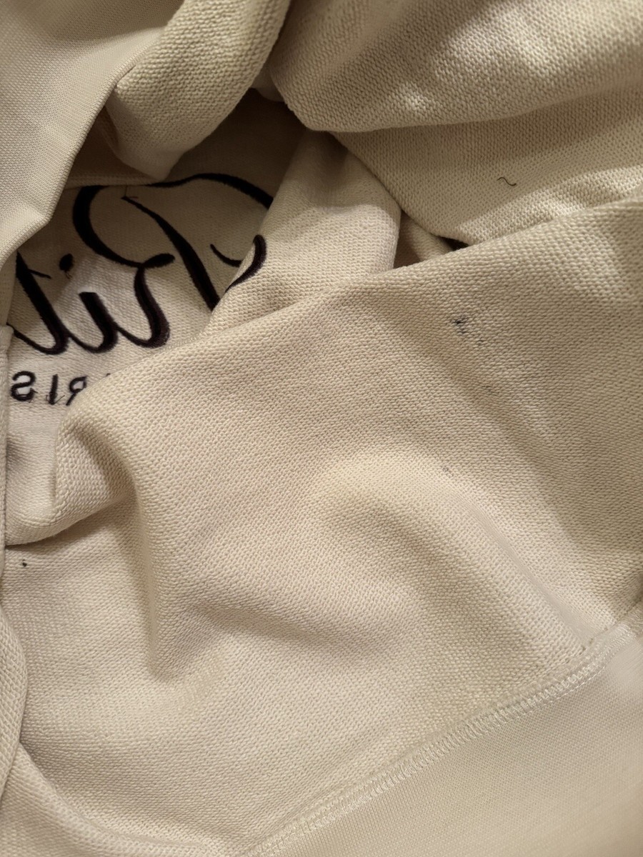 Frame x Ritz Paris New Hoodie Sweatshirt Cream Medium | eBay