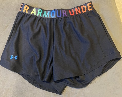 Under Armour Girls Play Up Solid Shorts. Size YXS Youth X Small. EUC - Picture 7 of 10