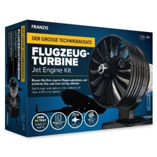 New (other) FRANSIZ 67131 Jet Engine turbine with +60 parts & book - 1:12 model