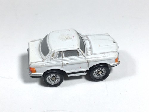 Micro Machines Galoob Mercedes Benz 450SLC Sun Color Changers White Diecast Car - Picture 2 of 5