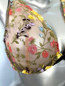 Victoria's Secret Bra Lot 10 Dream Angels Unlined Plunge Embroidered Resell 36DD