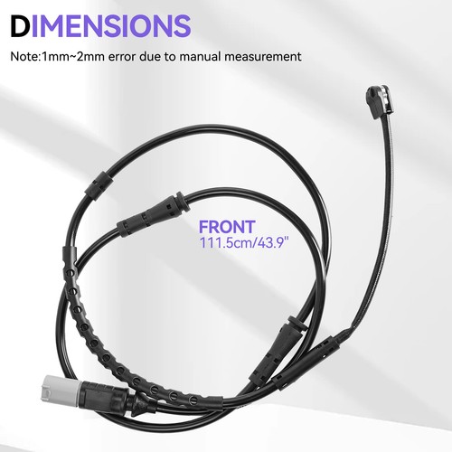 FOR BMW F07 F10 F11 F12 F13 F01 F02 F03 34356791958 Front Brake Pad Wear Sensor - Picture 5 of 8