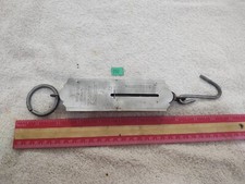 Vintage Pocket Balance Scale Fishing Tool 0-50lbs Nice USA Made