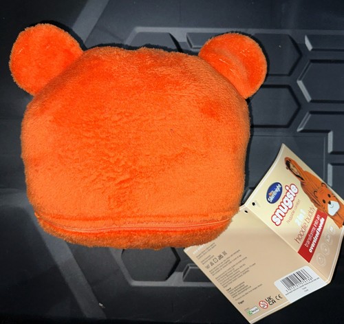 Tiger Hoodie Buddy SilentNight Snugsie 2 In 1 For Ages 3-11 Travel Pillow NEW - Picture 7 of 8