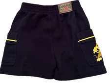 Vintage Disney Mickey Mouse 24 Months Blue Shorts Grand Slam Baseball Toddler