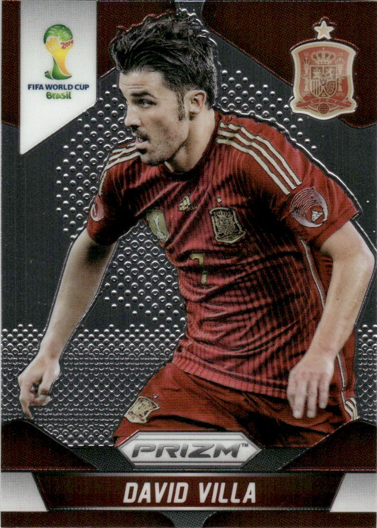 2014 Panini Prizm FIFA World Cup Brazil David Villa Spain #178
