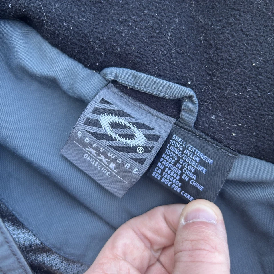 Chaqueta de esquí de colección años 90 Oakley Software 2XL logotipo de dispersión central Gorpcore Techwear Foto 4 de 4