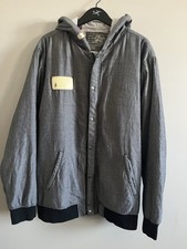 Vintage Altamont Quilted Jacket Mens XL Bryan Herman Gray Skater Grunge Y2K