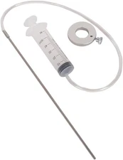 Fork Oil Adjuster Kit - 60ml Syringe with Adjustable Ring for Motorcycle Fork Su