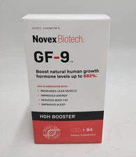 Novex Biotech GF-9 GH Boosting Supplement 84 Ct - EXP 09/2026+  *SEE DEAL!!!*