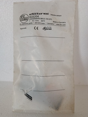Ifm Sensor IGB3008BBPKG/M/US-104-DPS