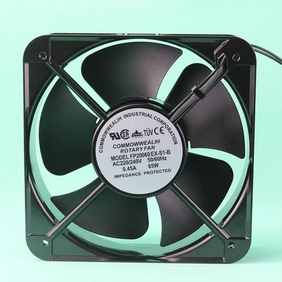 New COMMONWEALTH FP-20060-EX-S1-B AC220/240V 0.45A 65W Rotary Fan#QW