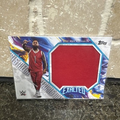(2025 Topps Exalted WWE Jimmy Uso Mega Materials 78/99 #MM-JU