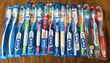 16 Manual Dental Toothbrushes - Oral B and Colgate brands